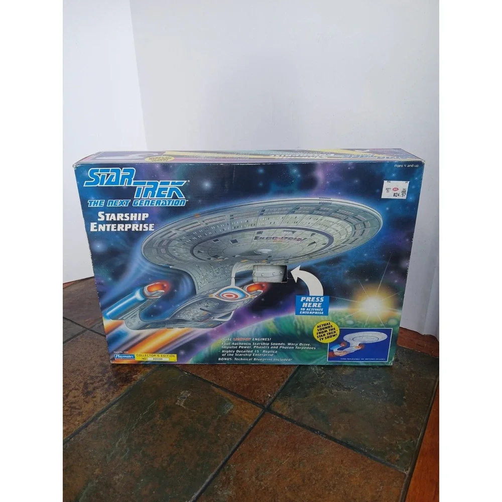 STAR TREK next generation, starship, enterprise, collectors, edition new